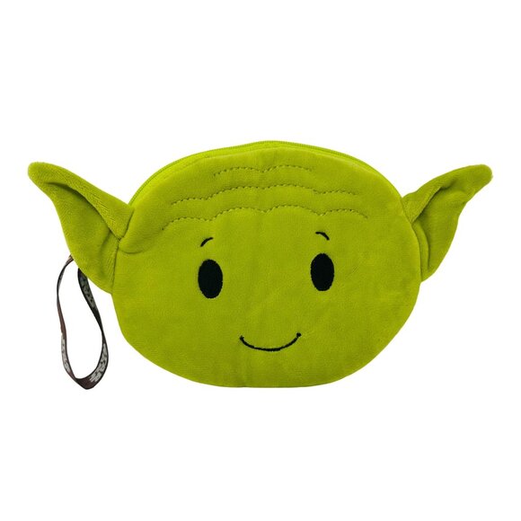 Hallmark Star Wars Yoda Itty Bittys Zip Pouch Clutch Wristlet Bag NWOT - Picture 1 of 2